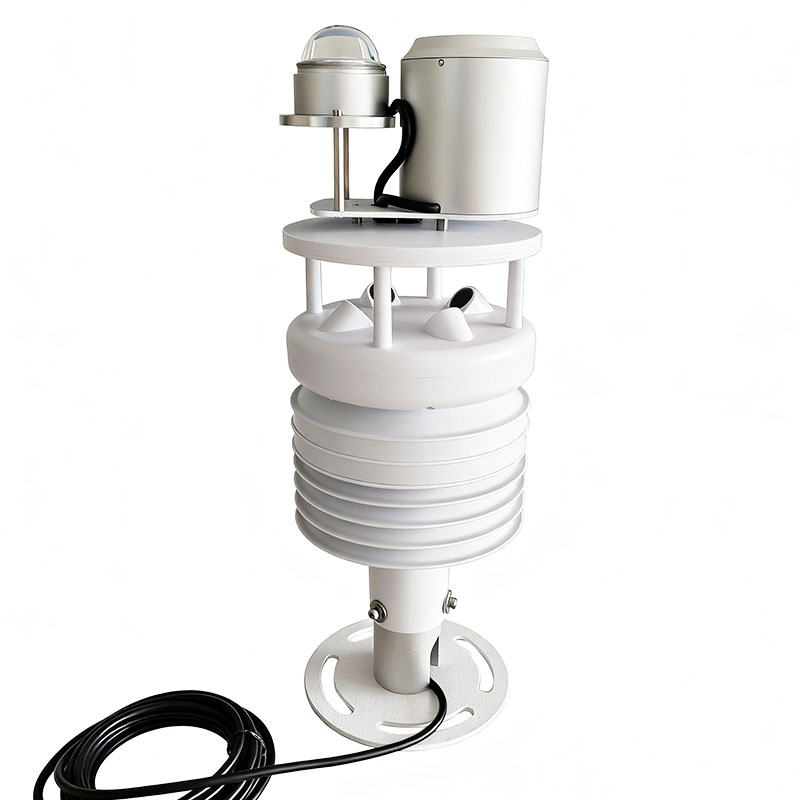 Keletso e Chesang ea Boemo ba Leholimo e Kopantsoeng ea Sensor ea Meteorological Monitoring Sensor Pula ea Solar Radiation Monitoring Station.