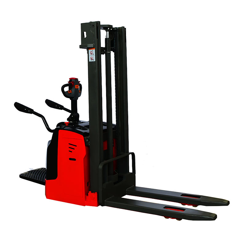 CE ISO Certified electrical stacker stand-on type forklift made in China FOR SALE (1)