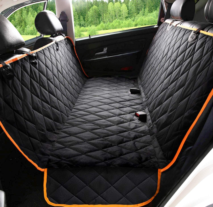 Wholesale Free Shipping Luxury Print Logo Waterproof Car Front Seat Protector Hammock  Cover For Dogs