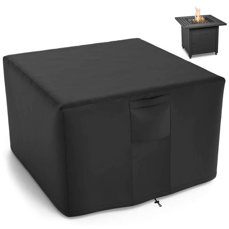 Heavy Duty Polyester Rectangle Fire Pit Cover