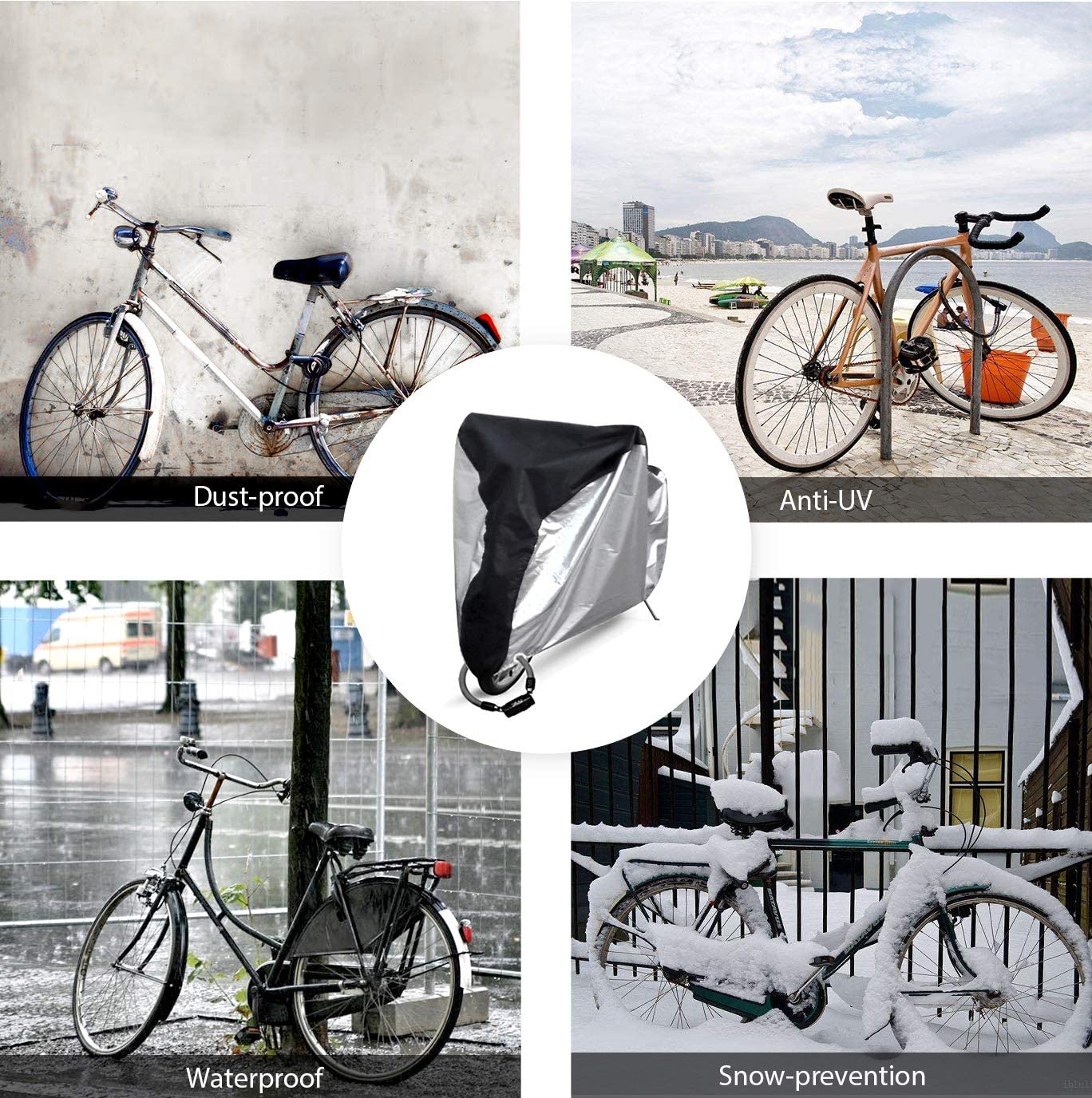 Suppliers in China Mountain Bike Cover Bicycle Rain Cover Fully Enclosed Bicycle Cover