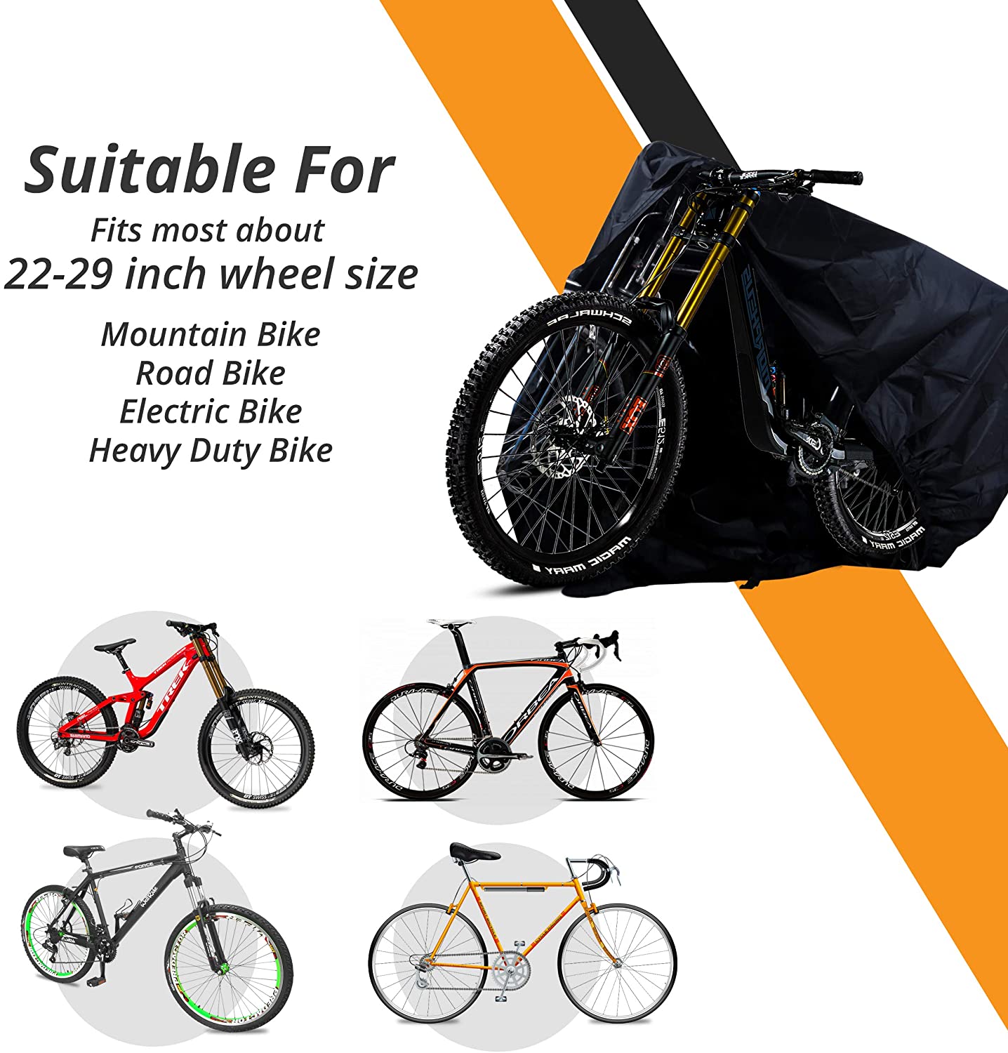 Wholesale Bike Rain Shield Bike Carrier Cover Portable Bike Cover