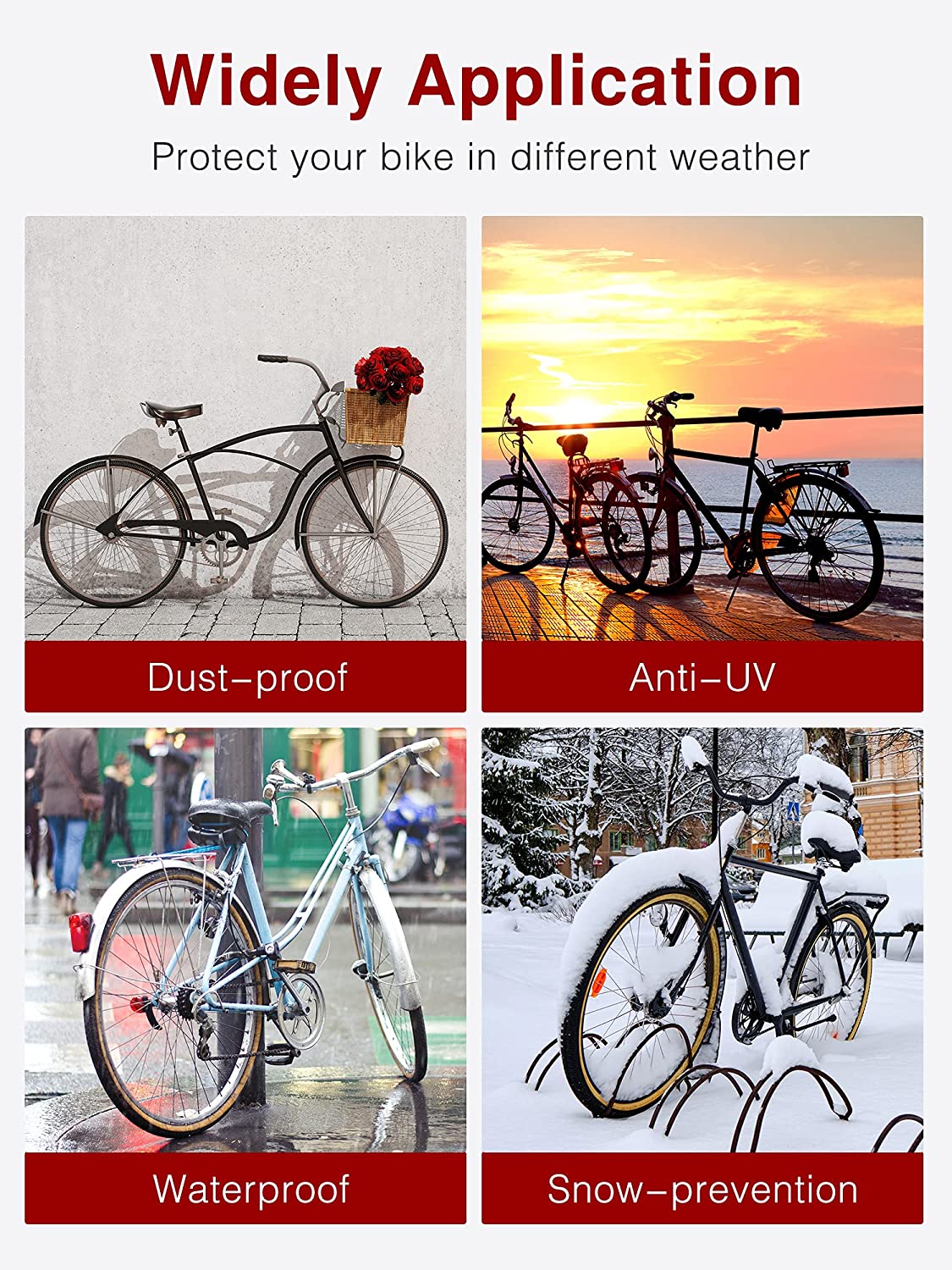 OEM Bike Body Cover For All Bikes Foldable Bike Cover Bike Storage Cover