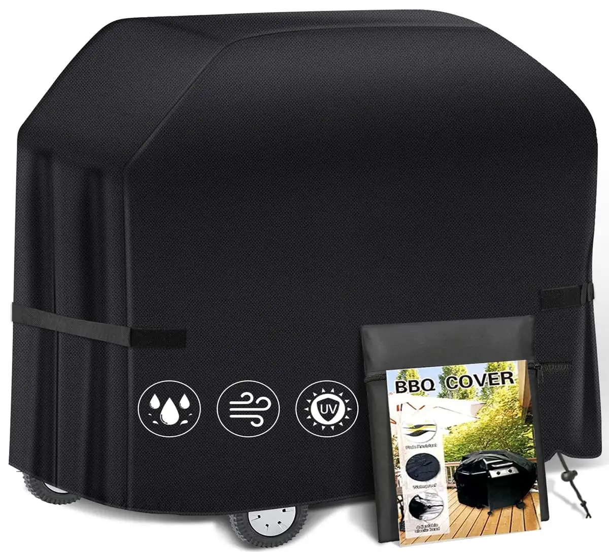 Hot in Europe Universal Outdoor Waterproof Heavy Duty Large Gas BBQ Grill Covers Featured Image