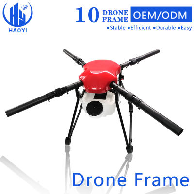 Professional Drone Manufacture Stable Easy Assembling 10L Small Capacity Efficient Farm Spraying Agriculture Drone Frame 10L Drone Rack for Agricultural