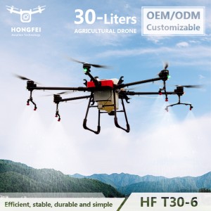 HF T30-6 Agriculture Drone – 30 Liter 6-axis Foldable Transportation