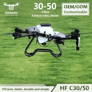 HF C30/C50 Agriculture Drone – 30/50 Liter 4-axis Foldable Transportation