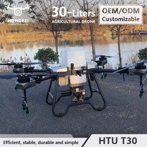 New T30 Intelligent Plant Protection Uav Spray 30L Spray Pesticides Drone for Agriculture Price