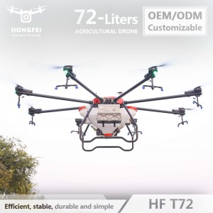 72L Uav Flight Positioning Accuracy Plant Protection Agriculture Spray Drone for Spraying Trees Plant Protection Drone