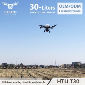 Easy Transfer 30L 45L Tank Air-Jet Sowing 4 Axis Agriculture Drone with Autonomous Obstacle Avoidance Radar