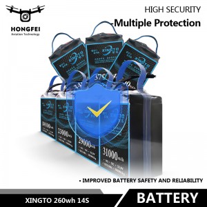 Xingto 260wh 14s Intelligent Batteries for Drones