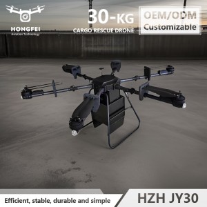 Material Transportation Resupply Large Load 30kg Remote Control Uav Delivery Industrial Drone with Remote Control