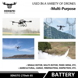 Xingto 270wh 6s Intelligent Batteries for Drones