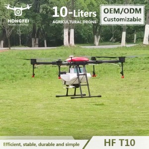 Easy to Operate 10L Drone Agricultural Spraying Drone with Hobbywing X8 Motor