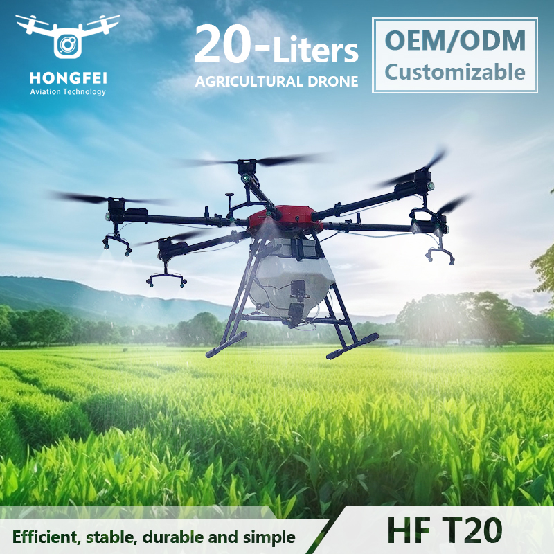 Best Selling 20L Drone Sprayer Hf Customizable Specifications for Agricultural Spraying Drones for Sale Featured Image