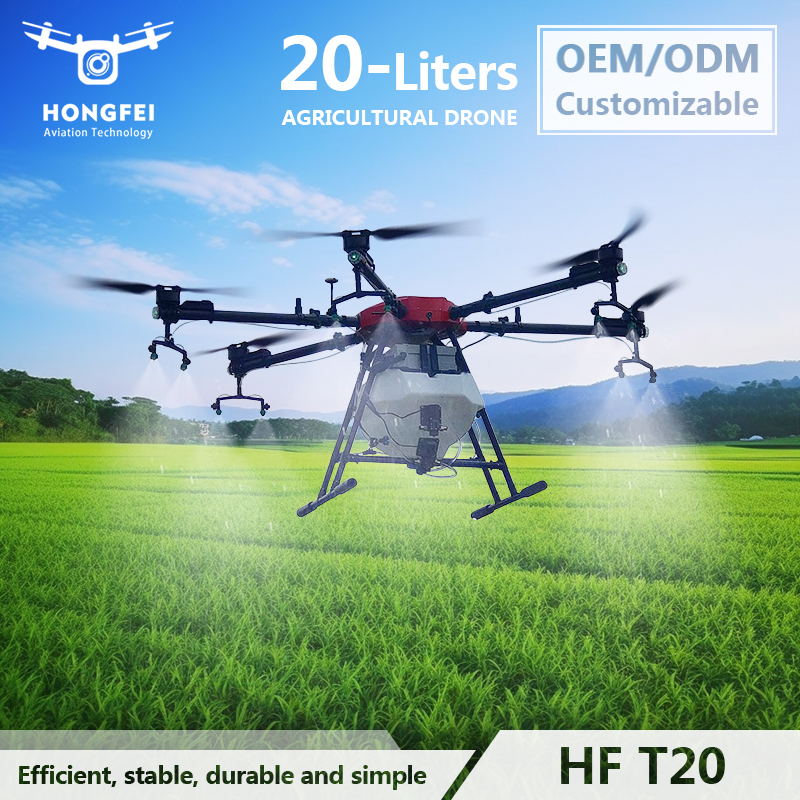 Waterproof Plant Protection Drone Crop Spraying 20L Modular Drone Agricultural Sprayer Featured Image