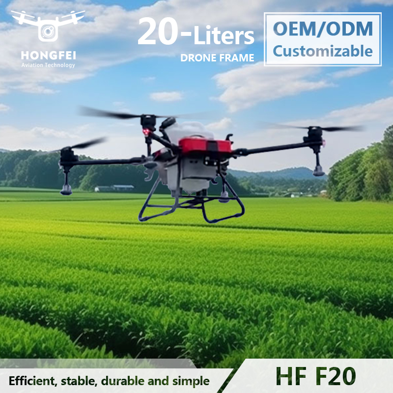 Easy Assembling 20L Large Capacity Uav Sprayer Agricultural Drone Frame for Farmland Featured Image