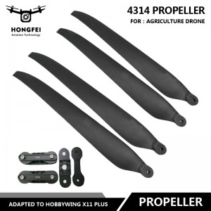 Agricultural Drone Hobbywing 4314 Propeller Adapted to X11 Plus Motor Power System
