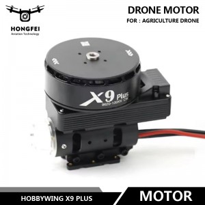 Hobbywing X9 Plus Xrotor Electric Motor Brushless Ipx6 Protection Class DC Motor for Uav Agriculture Industrial Delivery Fpv RC Drones