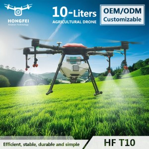 Direct Sales Can Be Exported 10 Liters Capacity Uav Agricultural Sprayer Modular Portable Agricultural Spraying Drone