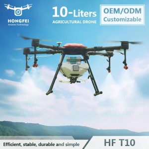 Powerful Foldable Uav 10L Agricultural Drone Sprayer 4-Axis Agri Agro Crop Equipment for Purpose Spraying 10kg Payload Farm Agriculture Remote Camera Drone