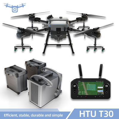 Manufacturer of Highly Efficient 30 Liter Agricultural Drone with Modular Integrated Functionality