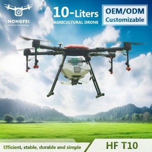Wooden Box Packing 10L Easy Operation and High Efficiency Agricultural Drone Sprayer