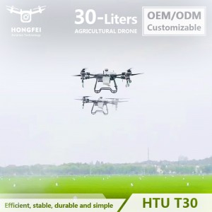 China Factory Direct Sales Price 30L Payload Energy-Saving Aviation Aluminum Frame Stable Electric Agricultural Drone