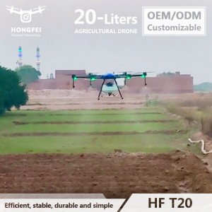 20L Capacity Water Tank Six-Axis Multi-Rotor Agricultural Drones for Crop Pesticide Spraying