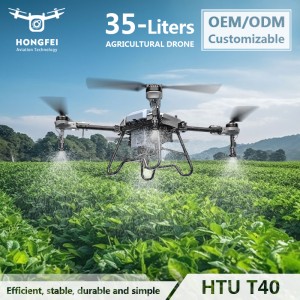 HTU T40 Intelligent Drone – 35 Liter Agricultural Type
