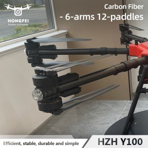 Heavy Lifting Long Range Delivery Drone with 100 Kg Payload