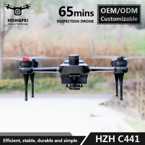 HZH C441 RC Surveillance Drone Factory Direct Uav Remote Control Camera Drones 10km 65mins Long Range Quadcopters Drone Used in Powerline & Pipeline Inspection