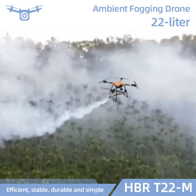 Cheap price Agricultural Drone Manufacturers - 22L Fogger for Agriculture Smoke Insecticide Sprayer Equipped with Intelligent Misters T22 Quad-Axis Long Life Fpv GPS Remote Control Agricultural Dr...