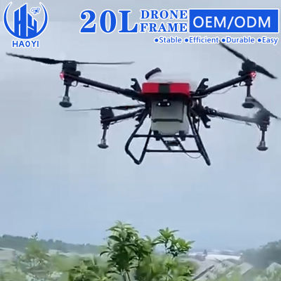 Fabricação de drone personalizado 20L Dron Agrícola Armação de Fibra de Carbono Proteção de Plantas Fumigação Armação de Drone com Preço