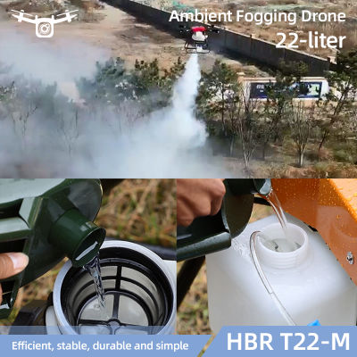 22 Liter Detachable Pesticide Spraying Drone Fogger Agricultural Spraying Drone with Fogging System