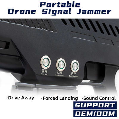 Handheld Annoying Drone Jammer Gun Dispersal Forced Landing Anti Drone Gun for Sale