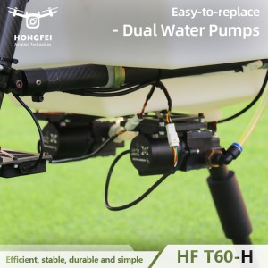 Easy to Maintain 60 Kg Agricultural Machinery Drones Spraying Pesticide Sprayer Drone