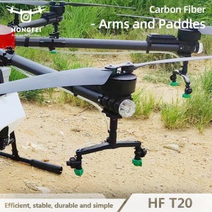 Professional Agricola Plant Protection Night Flying Electric Sprayer 20 Kg Atomizer Drone for Crop Spraying