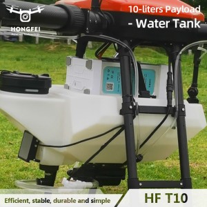 Factory Direct Sales of Agricultural Uav Sprayer 10L Agricultural Helicopter Portable Agricultural Drone Sprayer