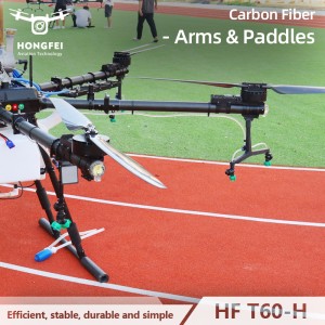 Price of 60 Liter Multi Spare Parts Intelligent Agricultural Drone Equipped with Rta Base Station