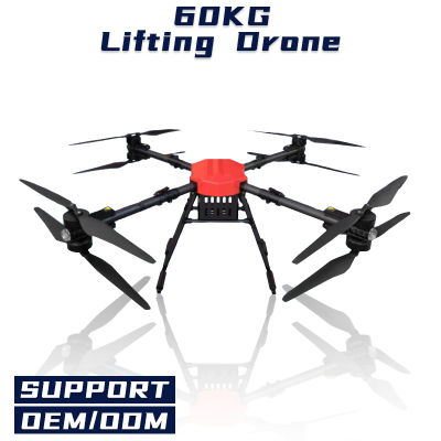 Image Return Signal Display Heavy Foldable Long Distance Portable 60kg Payload Transport Drone