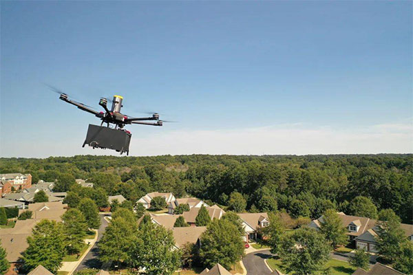 How Far can Delivery Drones Travel
