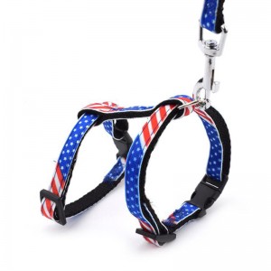 China wholesale Moestar Retractable Pet Leash Dog Traction Rope Factory –  FP-Y2029S 3 in 1 Cartoon print cat harness – Hon Hai