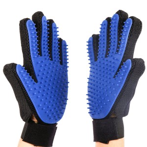 Hand Gloves Dog & Cat Grooming & Deshedding Aid