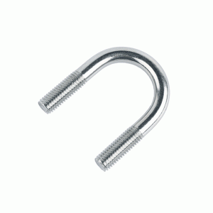 Carbon Steel Zinc Plated U Bolt U Clamp for Pipe Round Shape