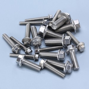 DIN6921 Serrated Head Flange Bolt Stainless Steel 304 316