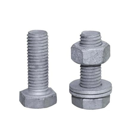 HDG DIN933 Hex Head Bolt Hot Dipped Galvanized