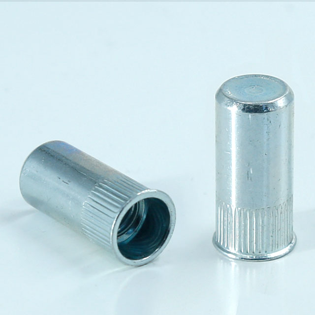 POP Blind Pressure Threaded Inserts Stainless Steel Reduced Head With Knurled Body Blind Rivet Nuts