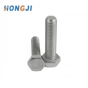 Full thread DIN933 stainless steel Hex Head Bolt wholesale