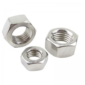 A2-70 A4-80 DIN934 Hex Nut Stainless Steel 304 316